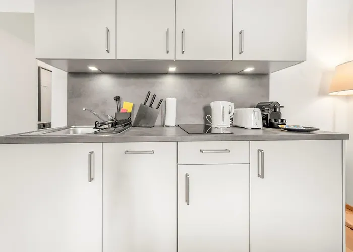 Apartman Stylish Near Stephansplatz, Kitchen, No Elevator