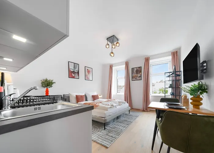 Apartman Stylish Near Stephansplatz, Kitchen, No Elevator Bécs